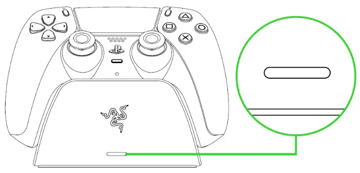 RAZER RC21-01900100-R3U1 Quick Charging Standfor PS5 - GETTING STARTED 3