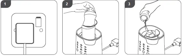 tommee tippee 223212 All-In-One Advanced Bottle and Pouch Warmer IMG 1