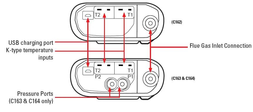 UEi TEST C163 Rseidential Commercial Combustion Analyzer 2