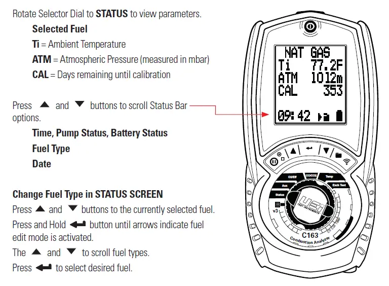 UEi TEST C163 Rseidential Commercial Combustion Analyzer 4
