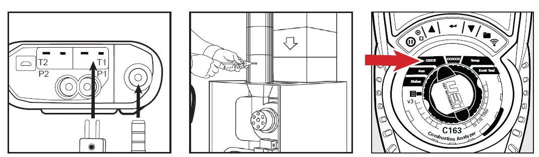 UEi TEST C163 Rseidential Commercial Combustion Analyzer 6