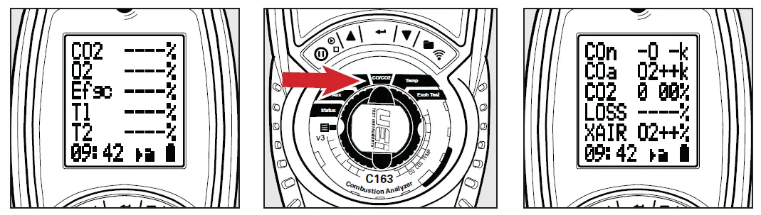 UEi TEST C163 Rseidential Commercial Combustion Analyzer 7