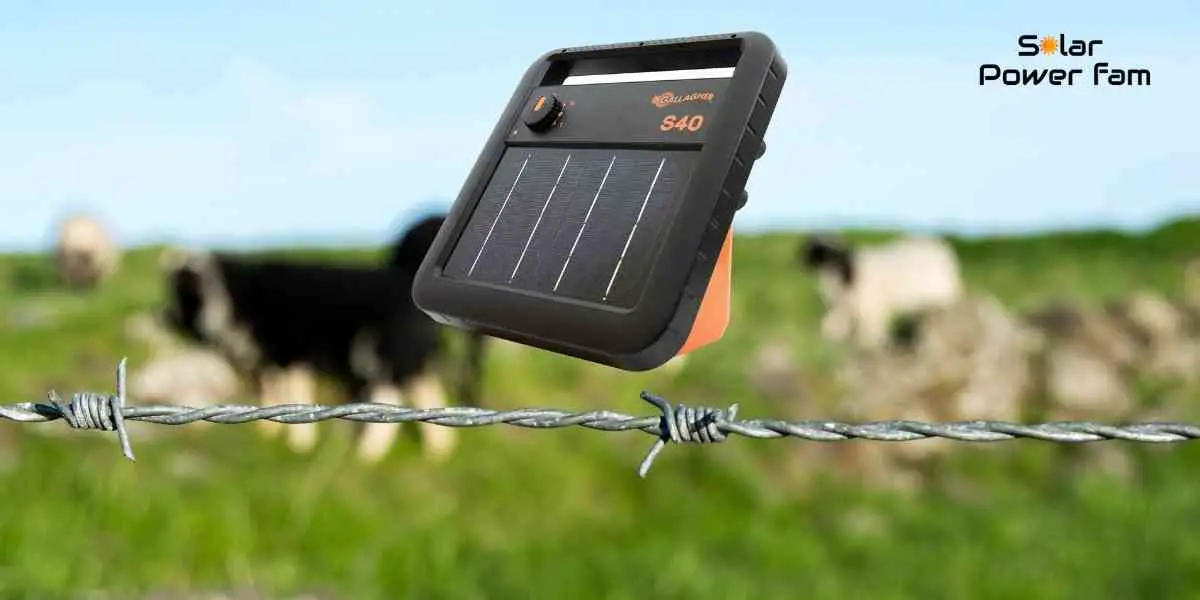Gallagher S40 Portable Solar Fence Energizer Instructions