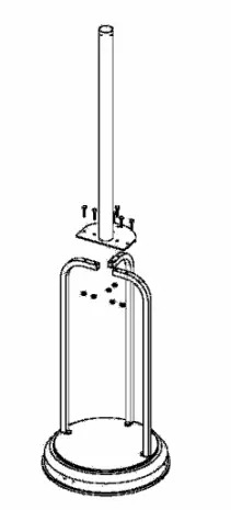 LAVA HEAT TL7RMGBRLP Outdoor Commercial Heritage Bronze Natural Gas Patio Heater - FIG 5