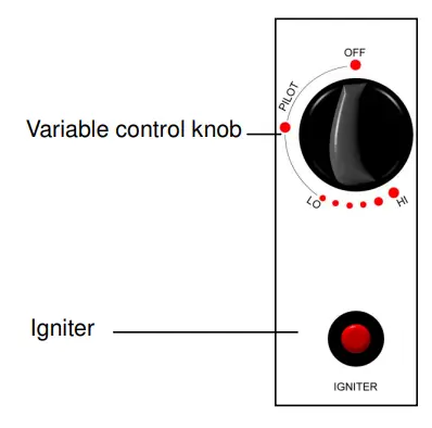 LAVA HEAT TL7RMGBRLP Outdoor Commercial Heritage Bronze Natural Gas Patio Heater - FIG 7
