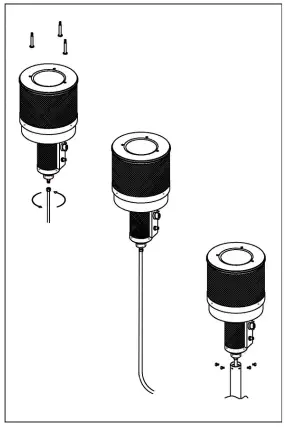 LAVA HEAT TL7RMGBRLP Outdoor Commercial Heritage Bronze Natural Gas Patio Heater - FIG 9