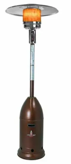 LAVA HEAT TL7RMGBRLP Outdoor Commercial Heritage Bronze Natural Gas Patio Heater