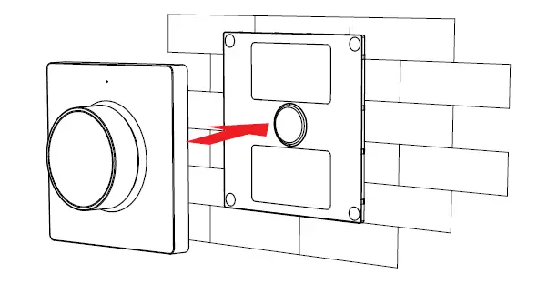 MiBOXER K1 Rotating Switch Panel Remote FIG 6