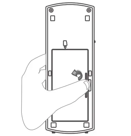 WOOX R9061 Smart Video Doorbell with Chime -Install 18650