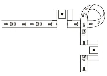 Govee H6141 Wi-Fi RGB LED Strip Lights- Install 3
