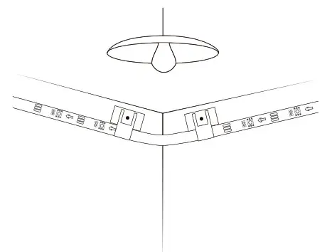 Govee H6141 Wi-Fi RGB LED Strip Lights- Install 5
