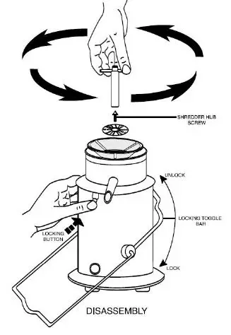 WARING COMMERCIAL JE2000 Juice Extractor 1