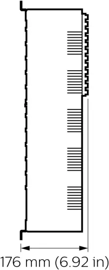 PHILIPS DLE1210GL - Dimension 2