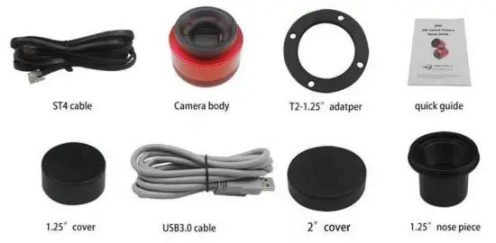 ZWO ASI294 Color Cooled Astro Camera - figure 1
