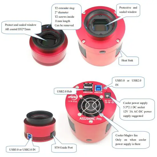ZWO ASI294 Color Cooled Astro Camera - figure 7