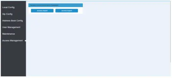NOVUS NVE-EP200 Video intercom Entrance - Access Manage