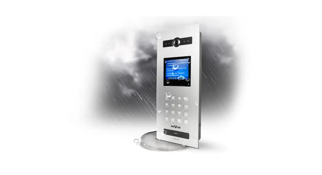 Novus Nve-ep200 Video Intercom Entrance Panel Instruction Manual