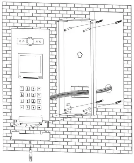 NOVUS NVE-EP200 Video intercom Entrance - door panel