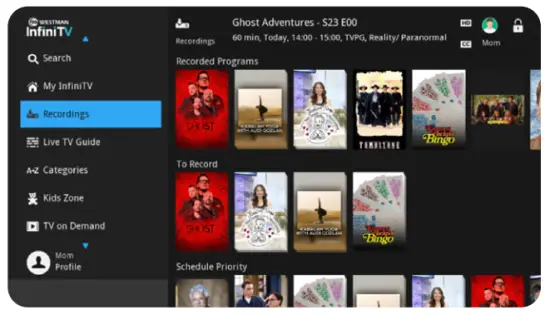 WESTMAN InfiniTV Amino Digital TV with Remote Control - fig4