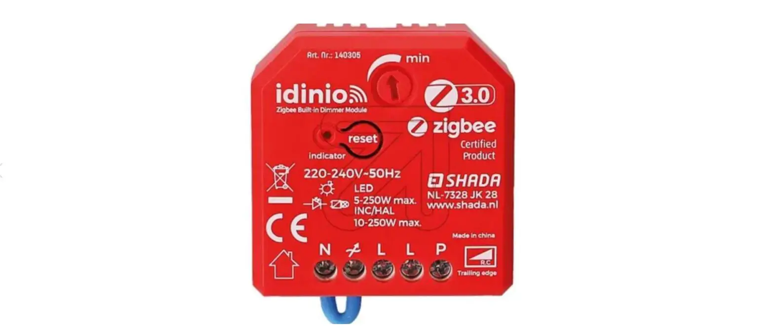 Idinio Ldr01435 Zigbee Led Dimmer User Guide Idinio Ldr01435 Zigbee Led Dimmer User Guide