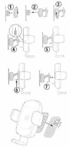 Scosche-UQ3-Universal-Qi Gen-3-Dash-Vent-Mount-fig-3