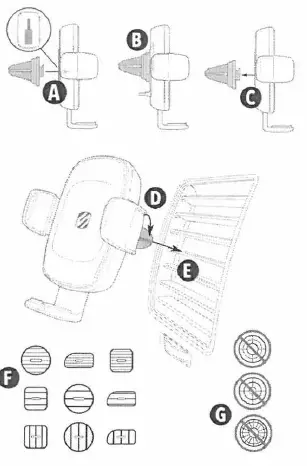 Scosche-UQ3-Universal-Qi Gen-3-Dash-Vent-Mount-fig-4