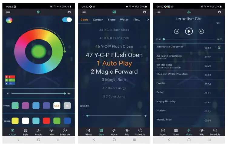 novostella NTS102-RGB LED Light Strip FIG 7
