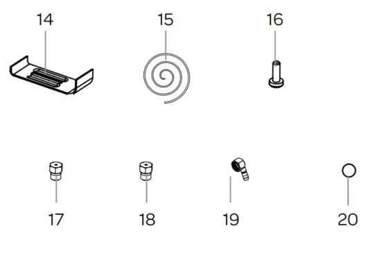 INVENTUM IKG9023WGRVS Gas Cooking Hob - PARTS