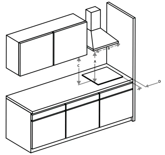 INVENTUM IKG9023WGRVS Gas Cooking Hob - SPACE AROUND