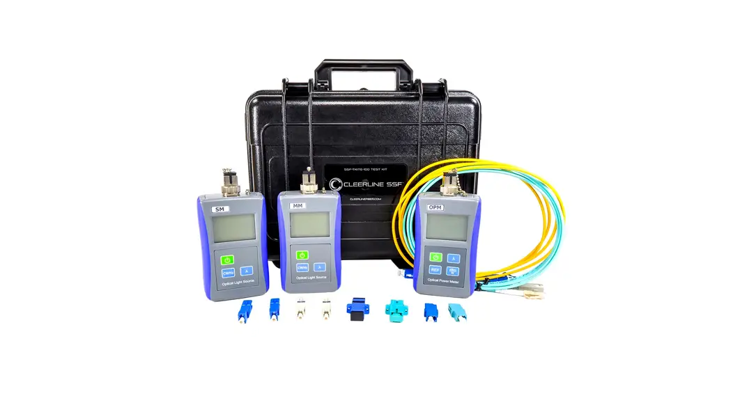 Cleerline Ssf Series Ssf-tkite-100 Fiber Test Kit User Manual