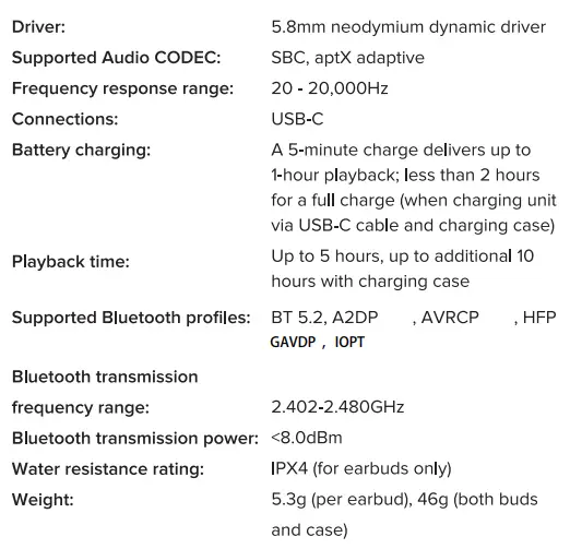 cleer GS-1349- Roam- NC -Noise-Canceling -True- Wireless -In-Ear -Headphones -13