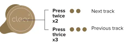 cleer GS-1349- Roam- NC -Noise-Canceling -True- Wireless -In-Ear -Headphones -3