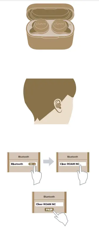 cleer GS-1349- Roam- NC -Noise-Canceling -True- Wireless -In-Ear -Headphones -4