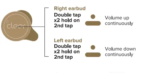 cleer GS-1349- Roam- NC -Noise-Canceling -True- Wireless -In-Ear -Headphones -8