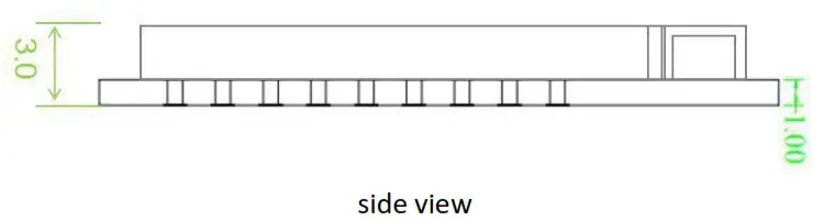 dahua BL M8822CU1 High Integrated Module - Mechanical Specifications 2