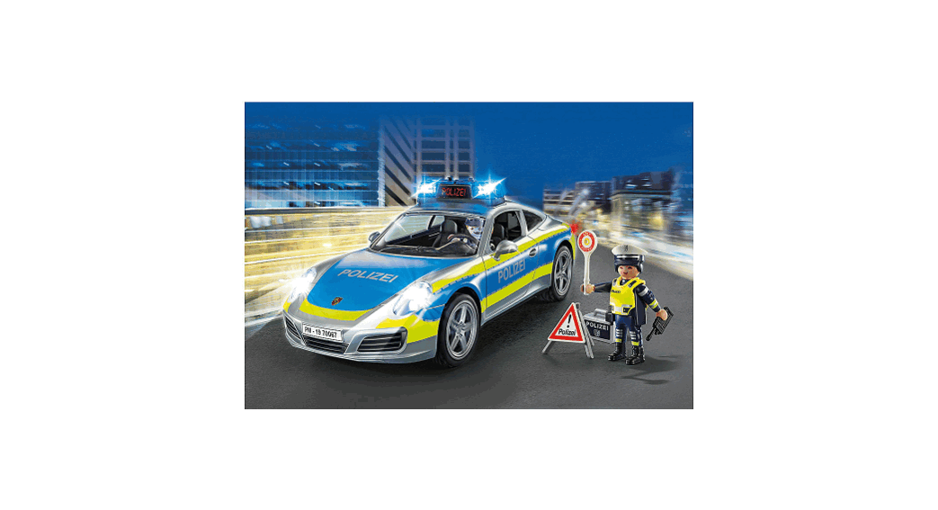 Playmobil 70067 City Action Porsche 911 Carrera 4s Police Instructions