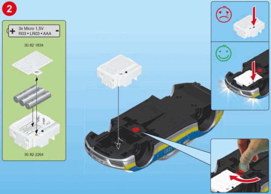 playmobil 70067 City Action Porsche 911 Carrera 4S Police - Fig 1