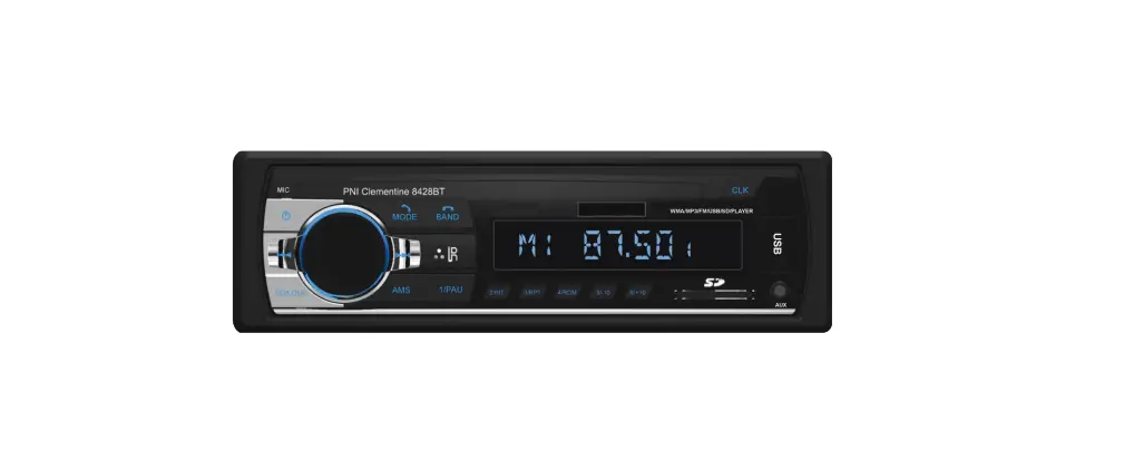 Pni Clementine 8428bt Radio Mp2 Player With Bluetooth User Manual