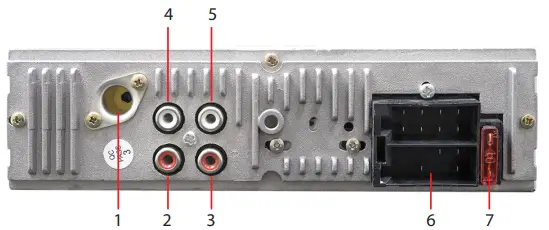 PNI Clementine 8428BT Radio MP2 Player with Bluetooth-fig3
