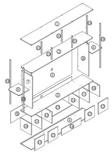 FIG 1 WOOOD Toby Tv Cabinet