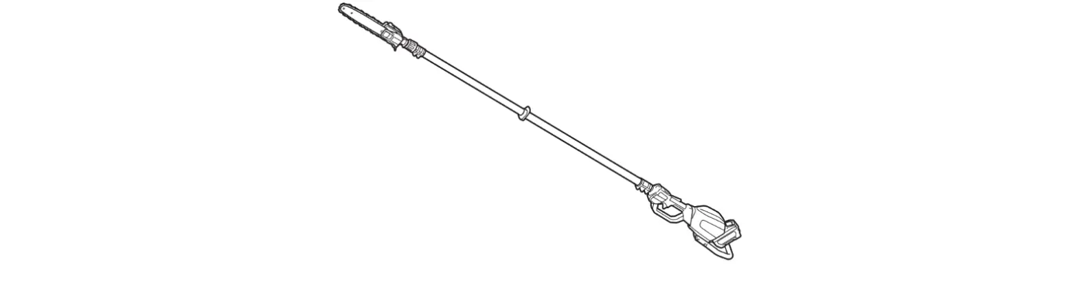 Makita Ua002g Cordless Telescopic Pole Saw Instruction Manual