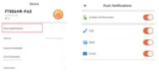 NOTIFICATION FUNCTION