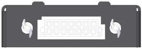 Connector block orientation