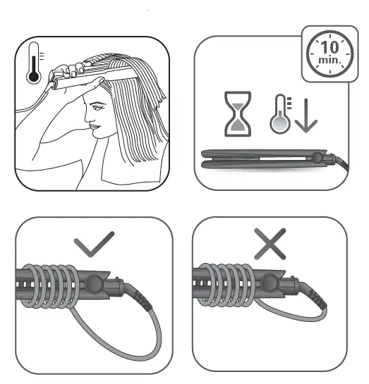 Rowenta SF5010F0 Hair Straightener FIG 3