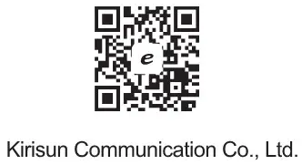 Kirisun T450 PoC Radio - QR Code