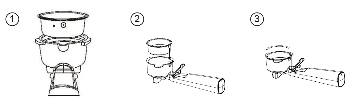 Geek Chef GCF20C Espresso Coffee Maker feature 2