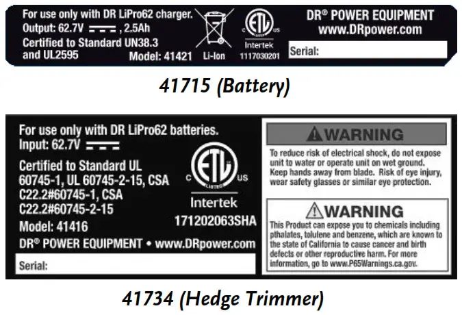 DR PRO-62V Hedge Trimmer-Protecting