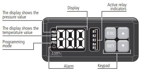 AKO-14545 Wizard Digital Table Clock User Guide - Operation