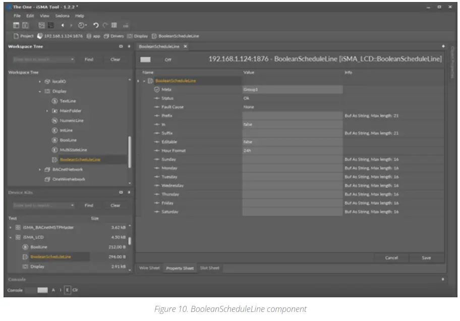 iSMA CONTROLLI iSMA B AAC20 Sedona Advanced Application Controller - fig10