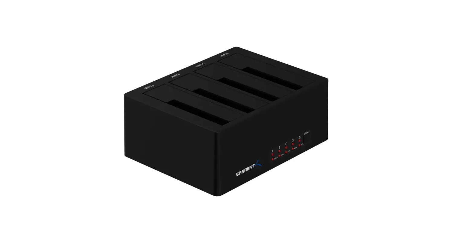 Sabrent Ds-u3b4 Ssdhdd Docking Station User Manual